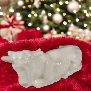 1958 Goebel Hummel Nativity OX COW BULL Figurine Sacrart Western Germany‎ HX 281